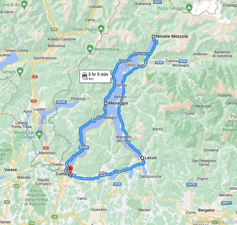 como travel guide for tourist map of como 3