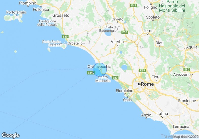 map of civitavecchia travel guide for tourist restaurants and hotels in this italian city 5