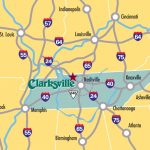 map of clarksville tennessee a tourists guide for not knowing where to go 3