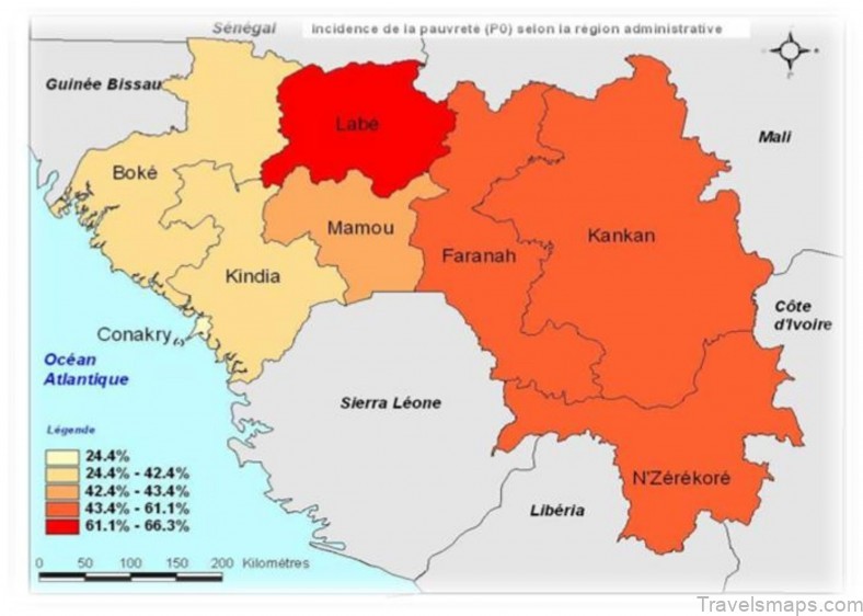 map of conakry travel guide top 10 things to do on a trip to guinea 9