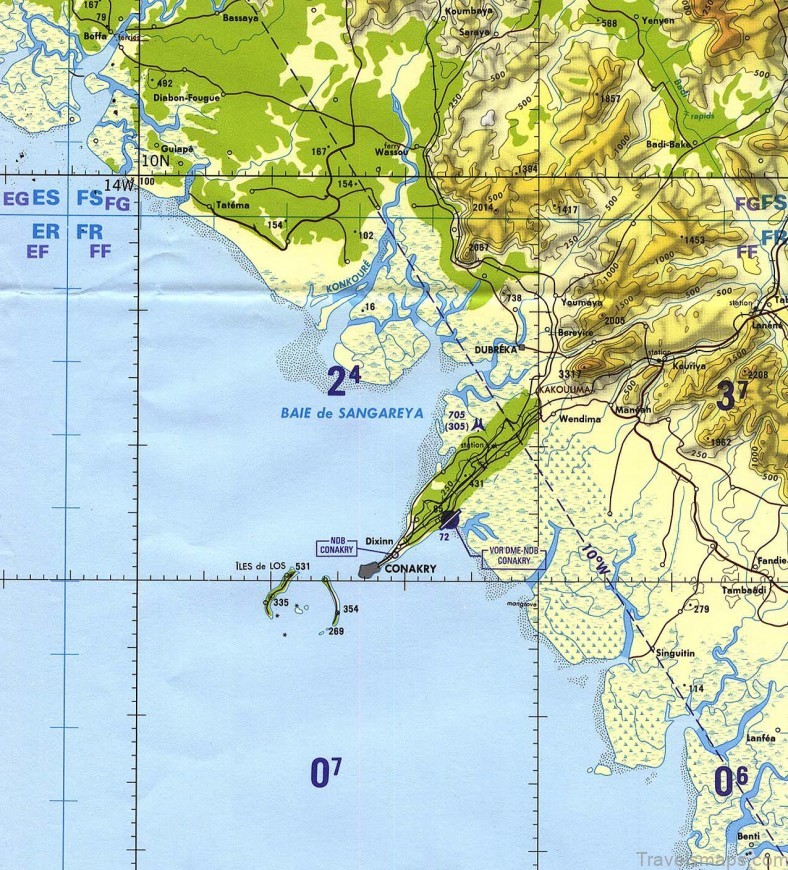 map of conakry travel guide top 10 things to do on a trip to guinea
