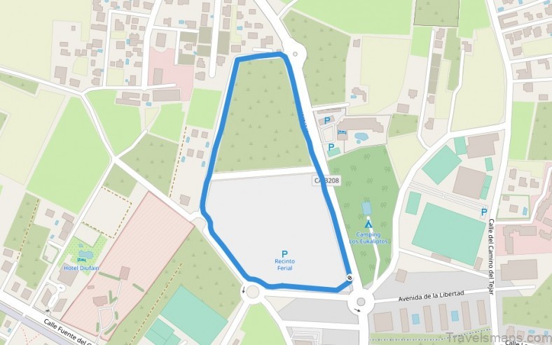 map of conil de la frontera a guide for tourist restaurants and hotels