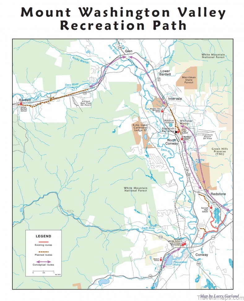 map of conway missouri travel guide 1