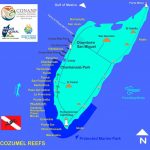 cozumel travel guide for tourist map of cozumel