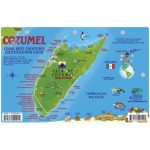 cozumel travel guide for tourist map of cozumel 4