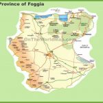 foggia travel guide for tourist map