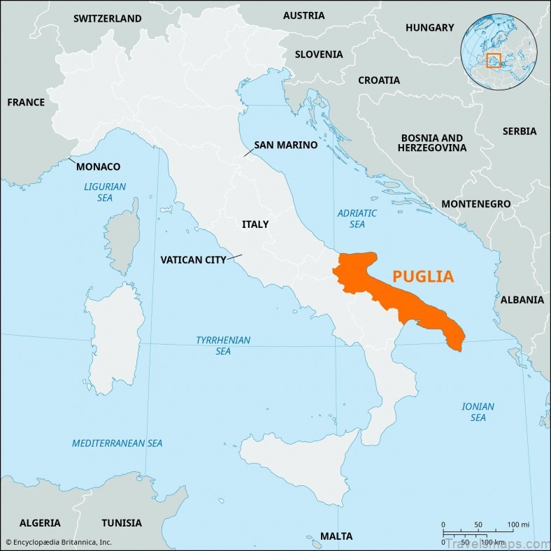 foggia travel guide for tourist map 2