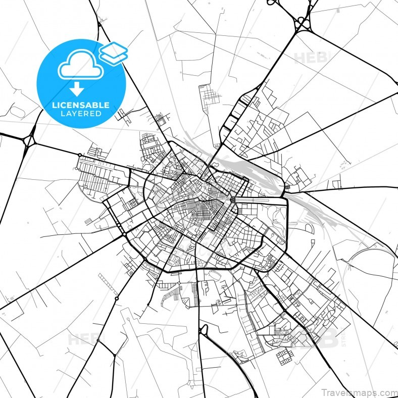 foggia travel guide for tourist map 4