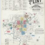 map of a flint travel guide for tourists 4