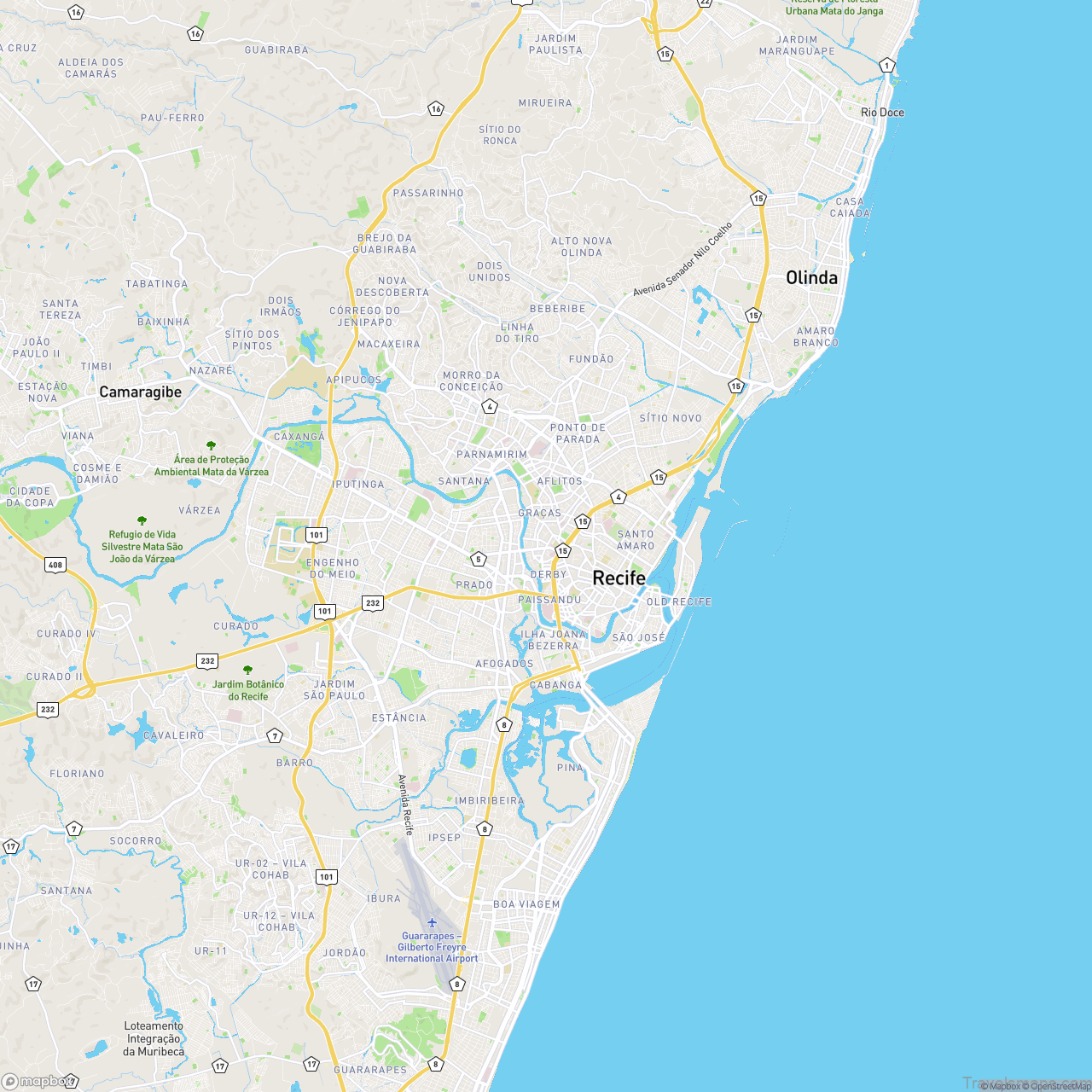 Sao Paulo Restaurants Map