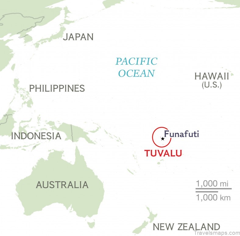 funafuti travel guide for tourist map of funafuti 3