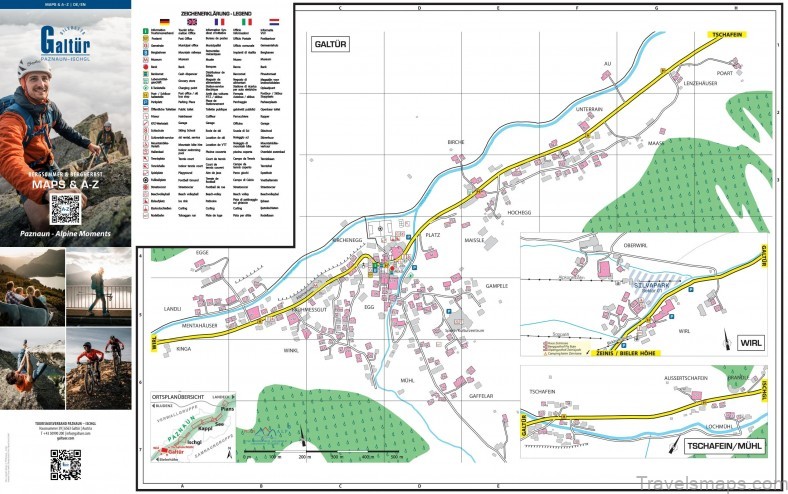 galtur travel guide to tourist map of galtur
