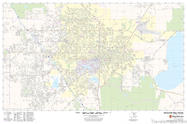 if youre traveling to gainesville this map will help guide you 1