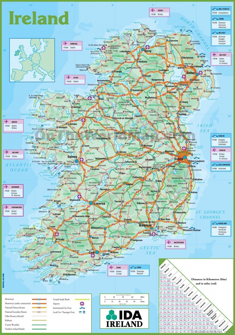 map of galway ireland a travel guide to the irish emerald 1