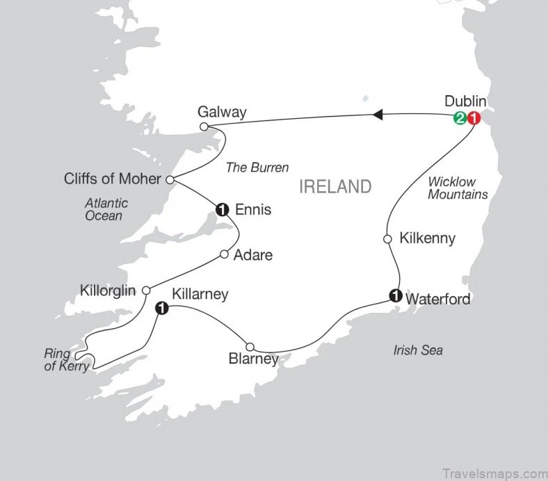 map of galway ireland a travel guide to the irish emerald 6
