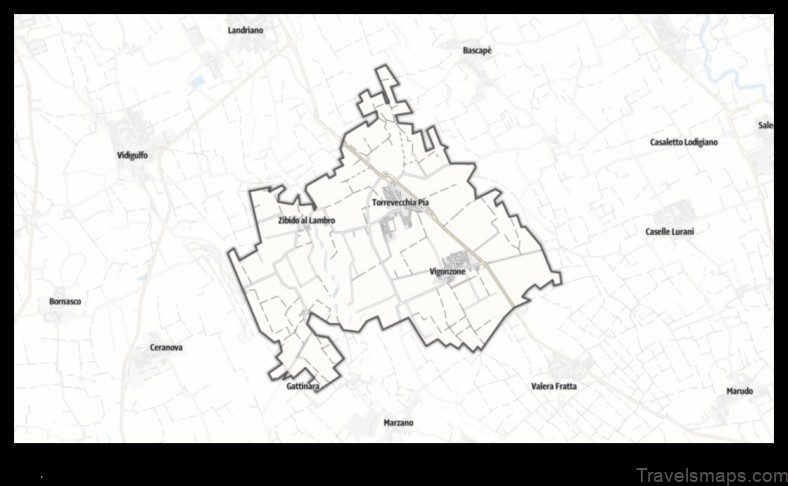 Map of Torrevecchia Pia Italy