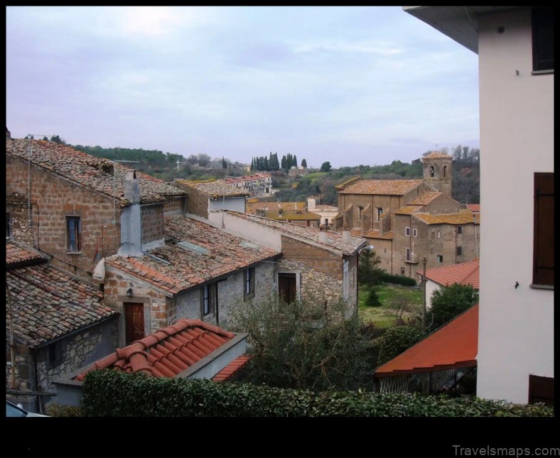 Map of Villa San Giovanni in Tuscia Italy