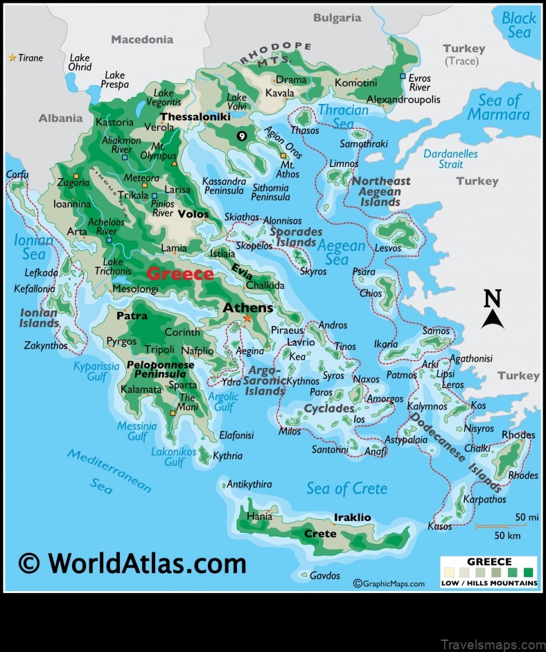 Map of Alíartos Greece