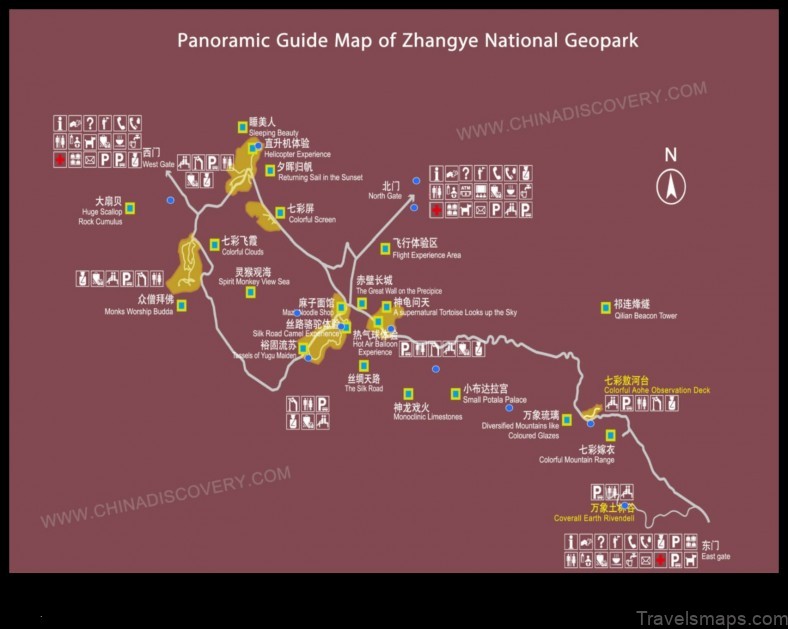 Map of Zhangyelu China