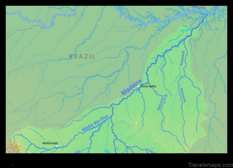 Map of Aripuanã Brazil