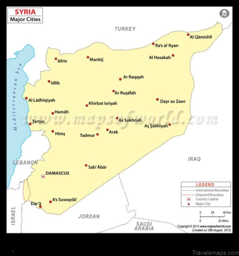Map of Aş Şafşāfah Syrian Arab Republic
