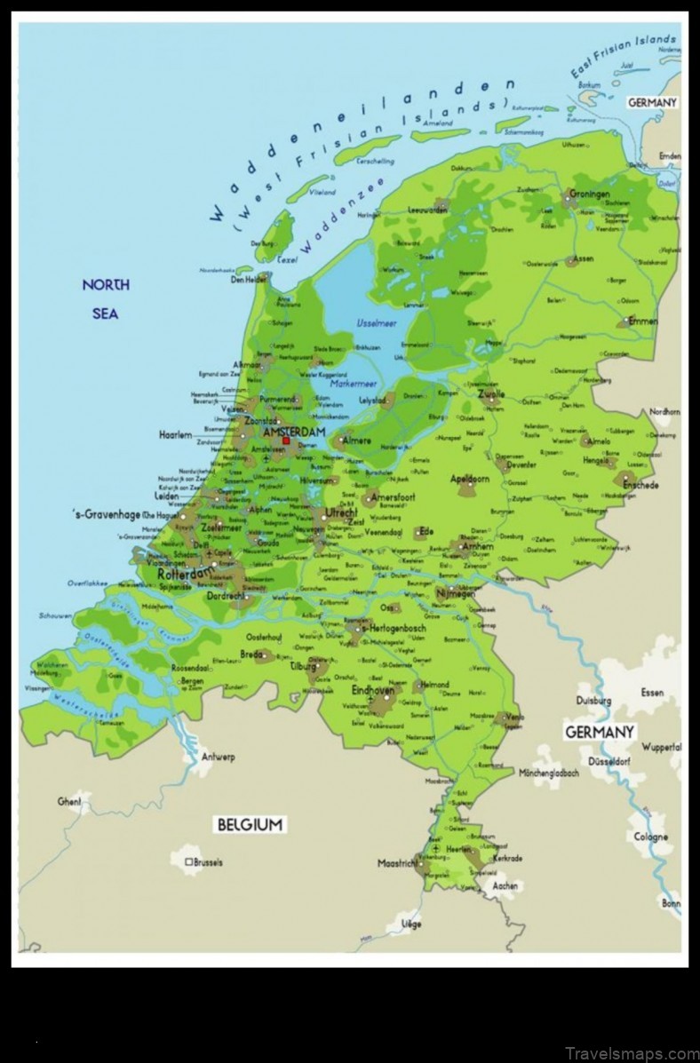 Map of Baarlo Netherlands