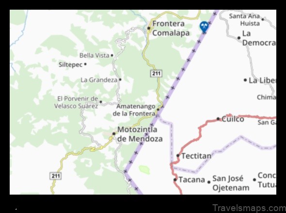 Map of Bejucal de Ocampo Mexico