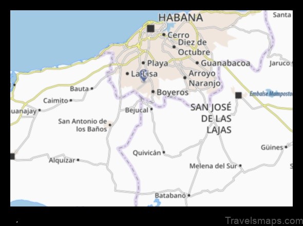 Map of Bejucal de Ocampo Mexico