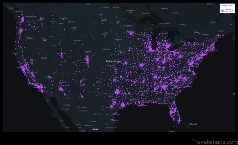 Map of Bells United States