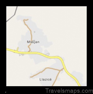 Map of Llazicë 