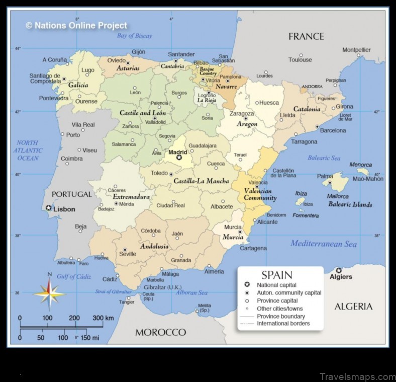 Map of Cantiveros Spain