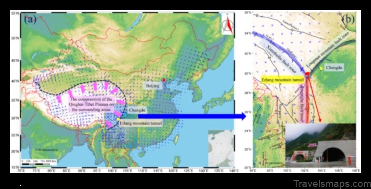 Map of Erlang China