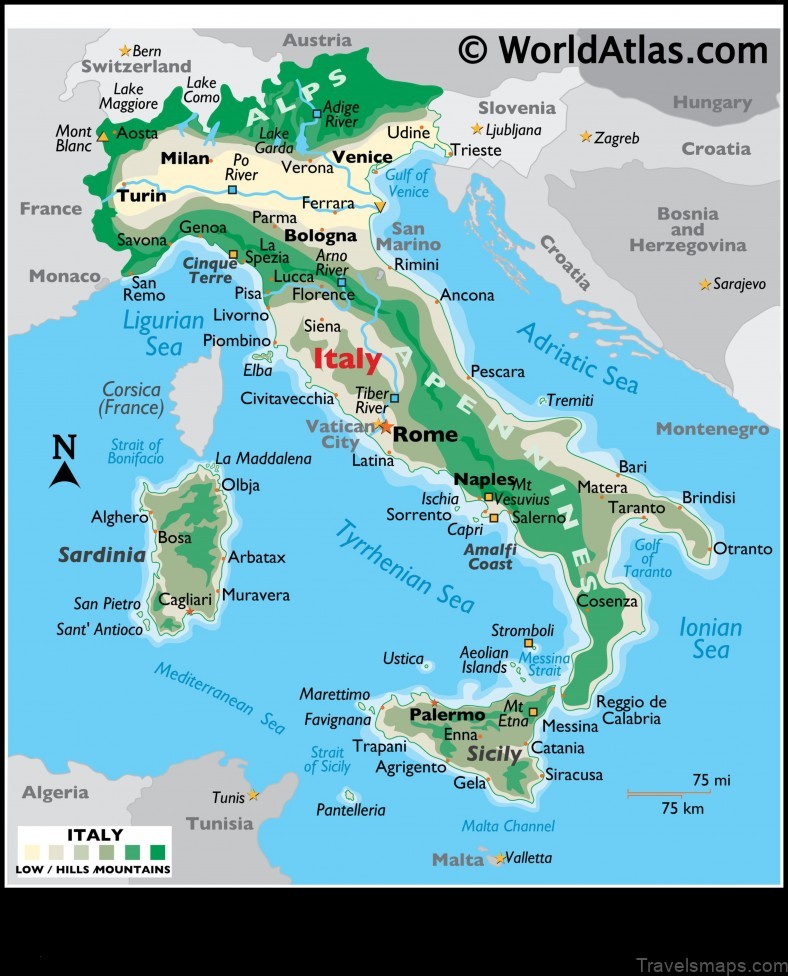 Map of Dinami Italy