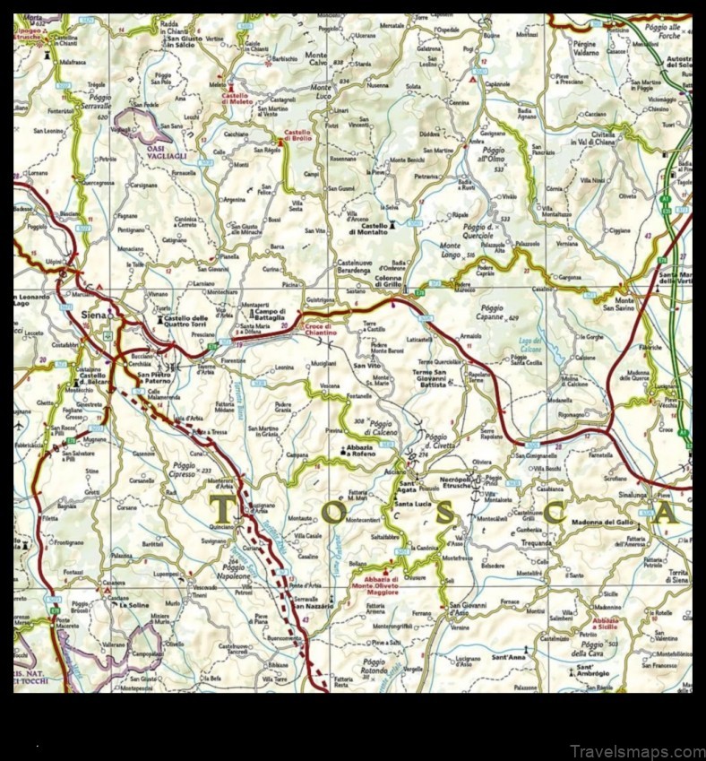 Map of Ginestra Fiorentina Italy