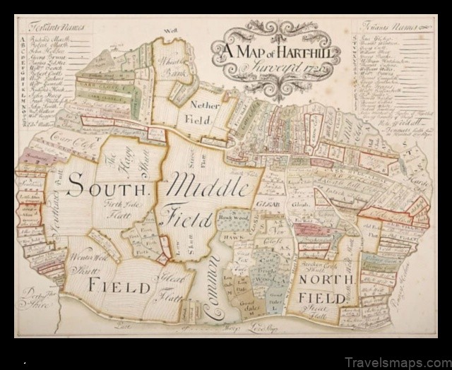 Map of Harthill United Kingdom