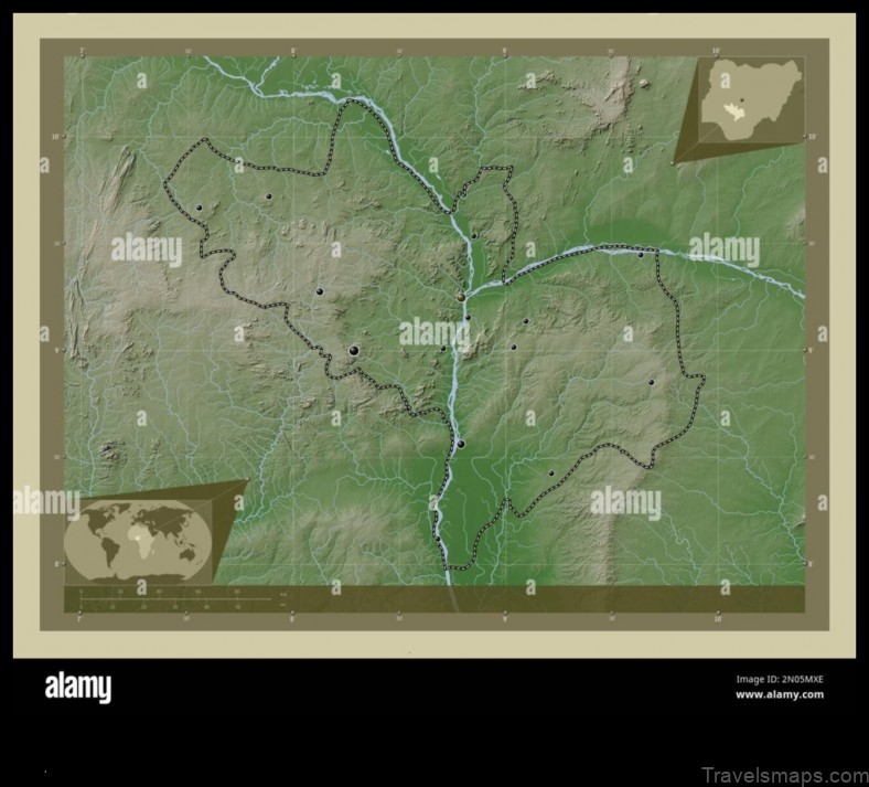 Map of Illushi Nigeria