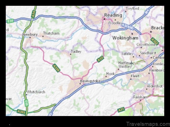 Map of Bramley United Kingdom