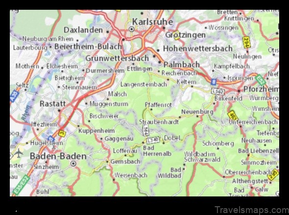 Map of Burbach Germany