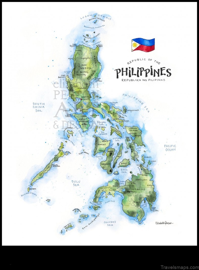 Map of Kapingkong Philippines