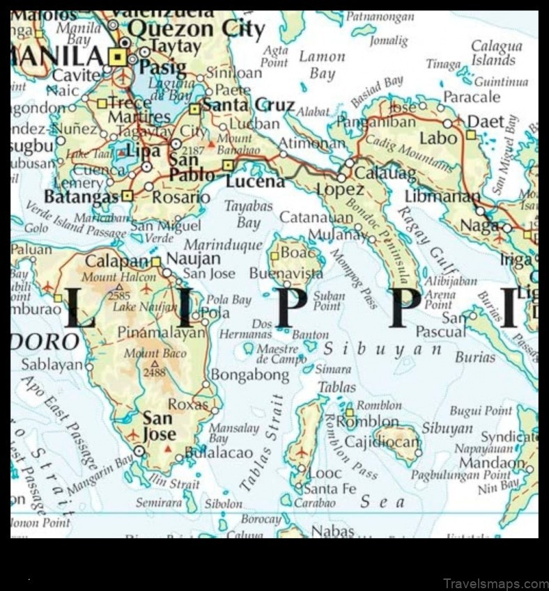 Map of Kapingkong Philippines