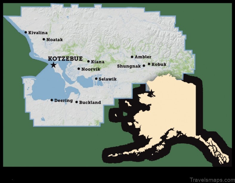 Map of Kotzebue United States