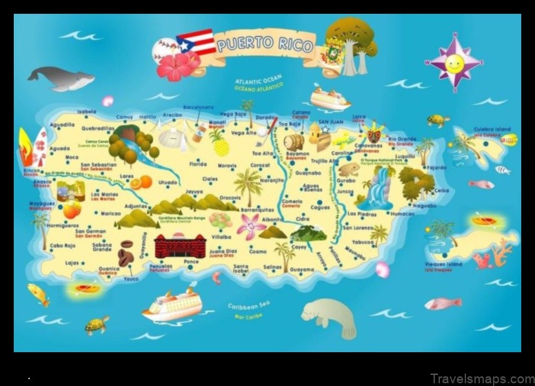 Map of Aguadilla Puerto Rico