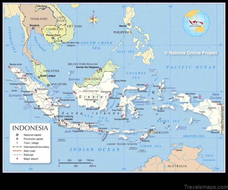 Map of Oinlasi Indonesia