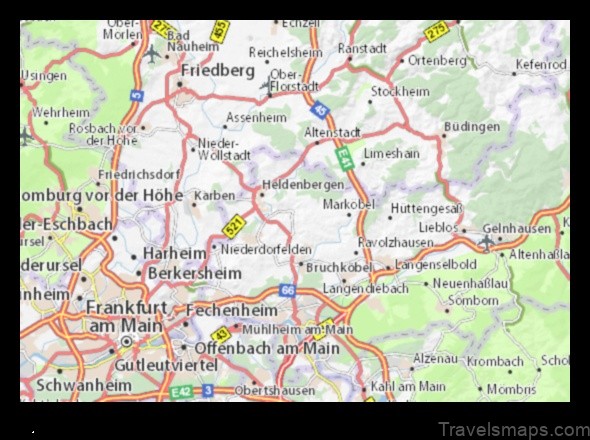 Map of Ostheim Germany