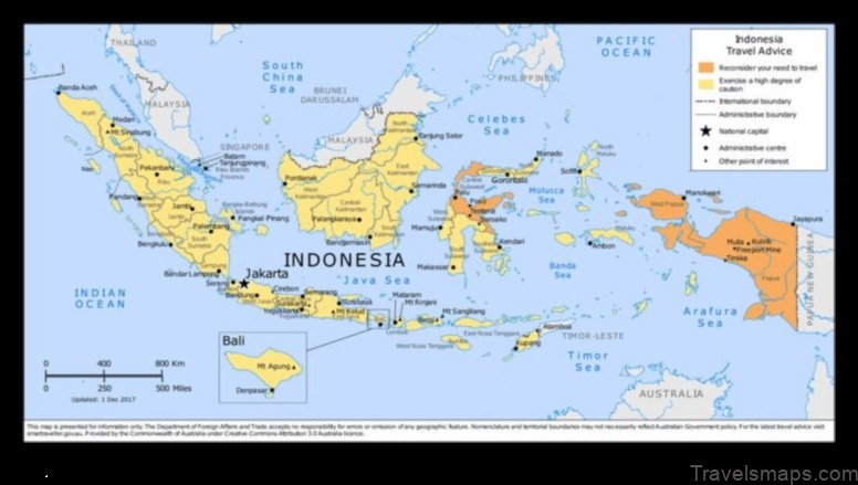 Map of Pragaan Indonesia