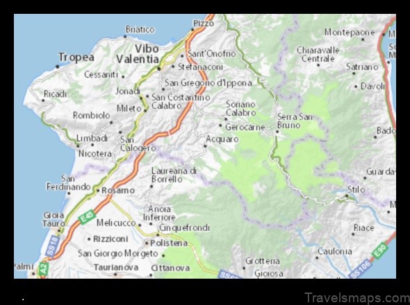 Map of Acquaro Italy