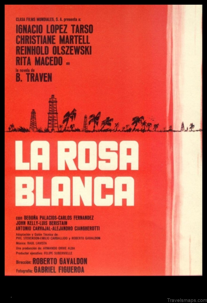 Map of Rosa Blanca Mexico