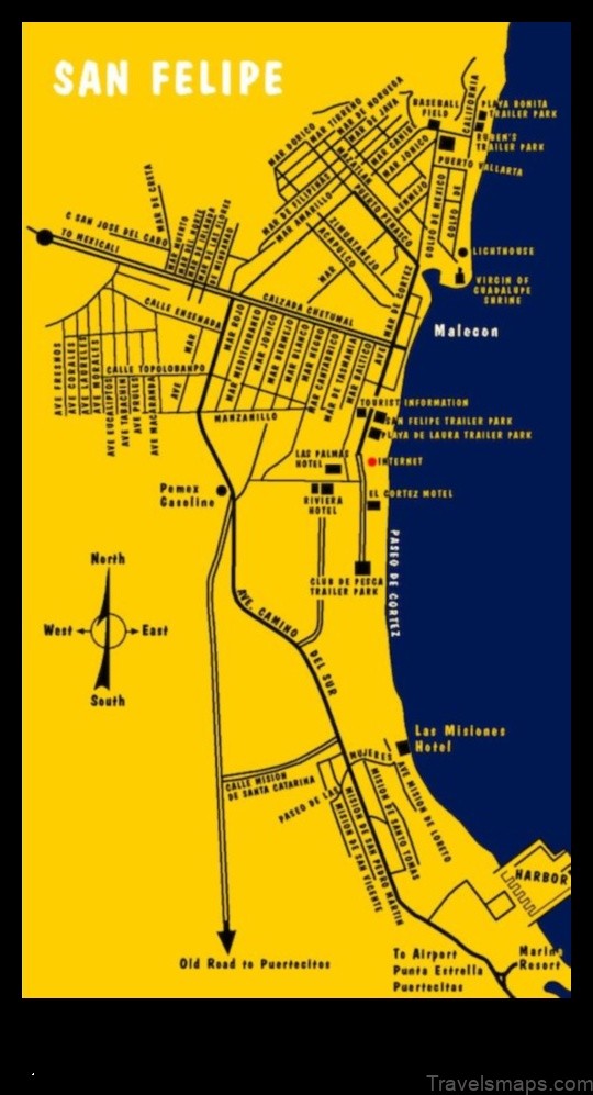 Map of San Felipe Tizapa Mexico