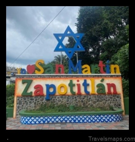 Map of San Martín Zapotitlán Guatemala