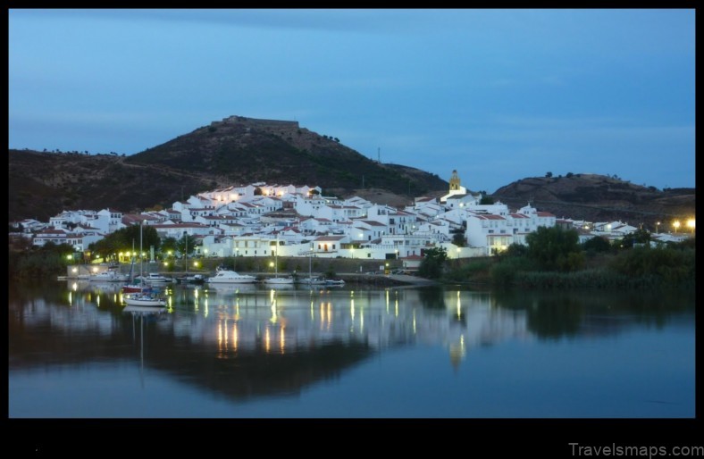 Map of Sanlúcar de Guadiana Spain